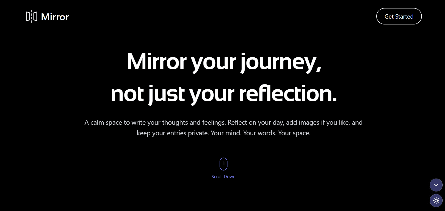 Mirror – Reflective Journaling Platform